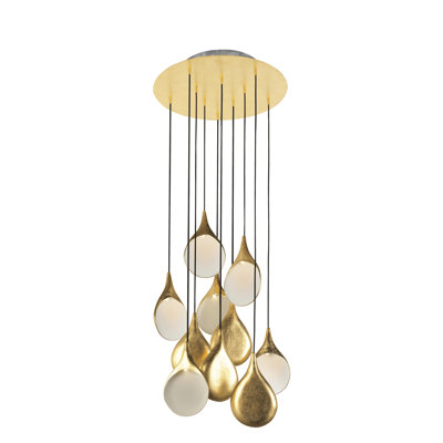 Nove Ceramica 10 - Light Glass Chandelier