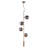Zatara Dimmable Sputnik Sphere Chandelier