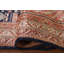Tapis bleu marine à teinture végétale traditionnel 8 x 10