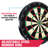 MD Sports 18-in Sisal Dartboard with Staple-Free Bullseye and Steel Tip Dart Set