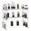 Freestanding Spice Rack with Adjustable Racks