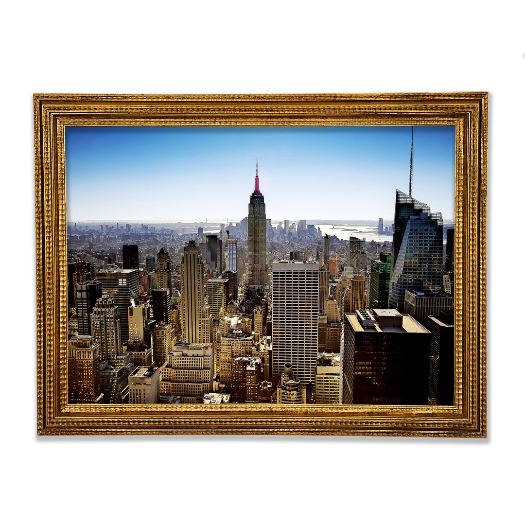 Nyc The Big Apple - Einzelne Bilderrahmen Kunstdrucke