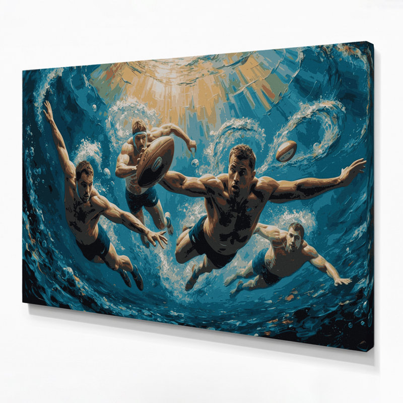 Art mural sur toile Sports, H 11 po x l 14 po