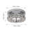 Tynayah Luxury Crystal Semi Flush Mount Ceiling Light