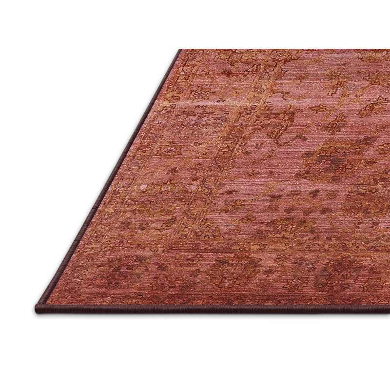 Tapis oriental orange, Rectangle 8 pi x 10 pi