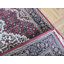 Tapis rouge / gris en coton noué à la main Aguon-1860952762