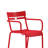 Modern Commercial Grade 2 Slat Indoor/Outdoor Steel Bar Stool-1421437018