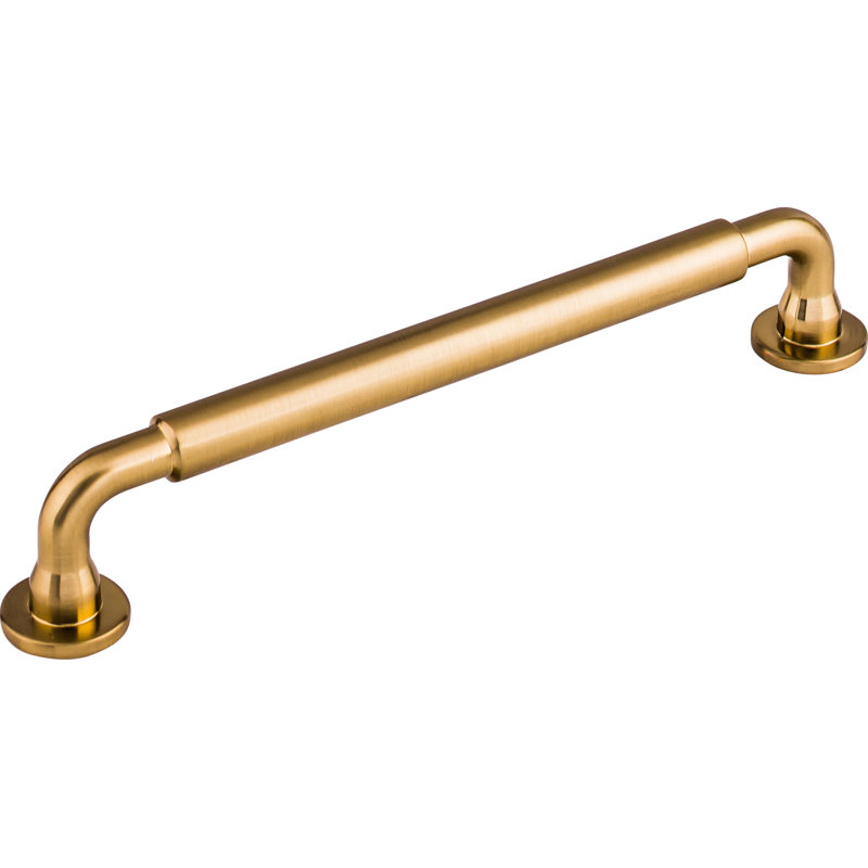Lily 5 1/16" Center to Center Bar Pull, Honey Bronze, 6 5/16" Center to Center