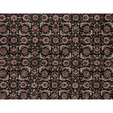 High-Quality Hand-Knotted Green And Red Area Rug
