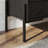 3-Drawer Nightstand With Metal Legs