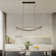 Jeven Dimmable LED Linear Chandelier