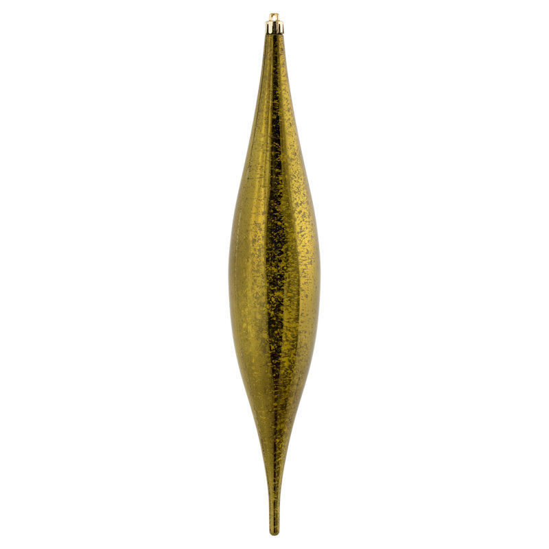 Ornement de Noël 13 "Mercury Rain Drop, Olive