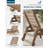 HDPE Patio Lounge chair(GREY,10Piece)-111874841