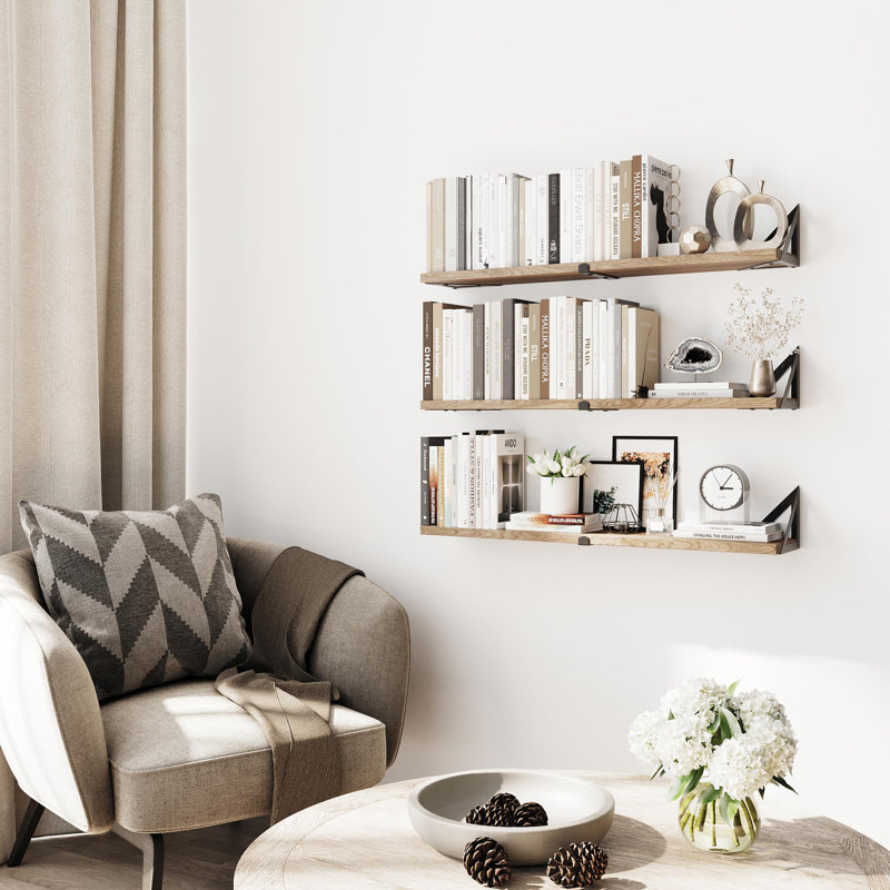 Rossbach Floating Shelf, Natural