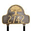 Lexington 1-Line Lawn Address Sign-1574604179-1574604281