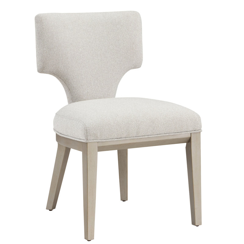 2 chaises d'appoint And Champagne and Champagne - Revêtement ergonomique incurvé et texturé, siège généreusement rembourré, pieds en bois massif pour les repas 2 ergonomie confortable, espace gracieux