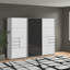 Wyler 3 Door Manufactured Wood Wardrobe-1080332926