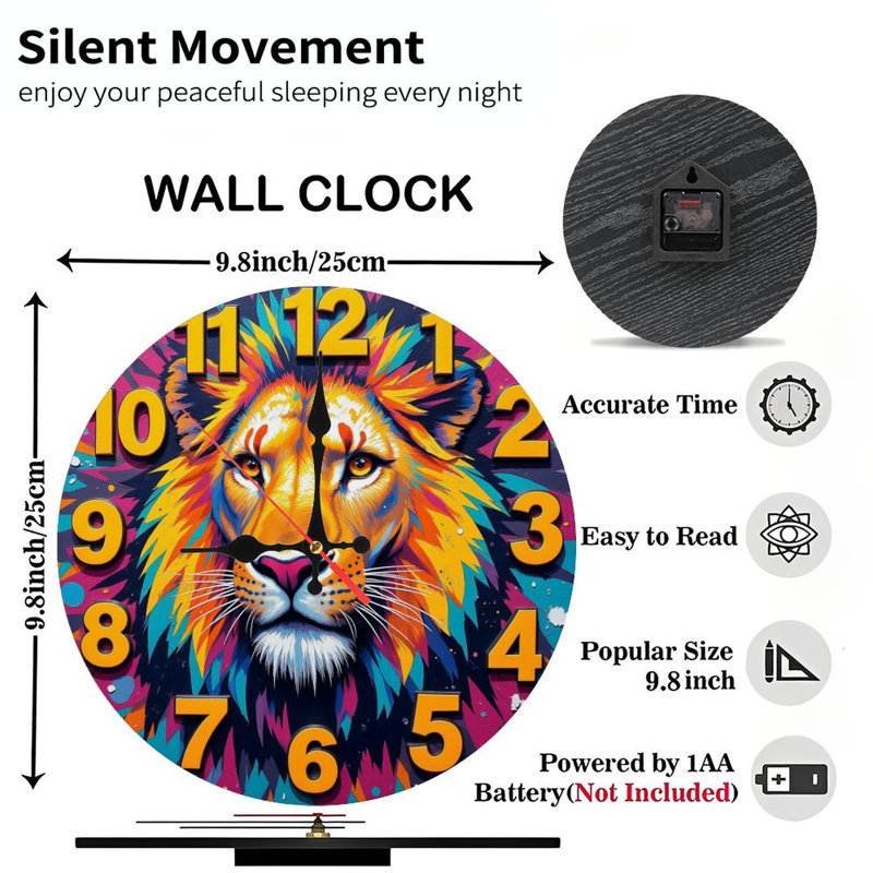 Horloge murale nuage