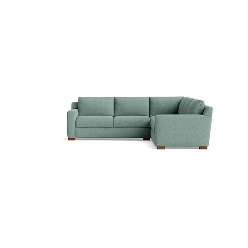 Catalina Sectional, Performance Weave - Spa, Right Hand Facing