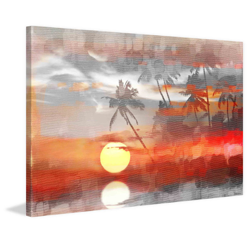 Soleil réfléchissant par Parvez Taj - reproduction de photo sur toile, 20 po x 30 p