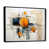 Black Floater Framed