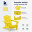 Outdoor Adirondack Chair