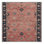 Machine Washable Overdyed Brown Area Rug