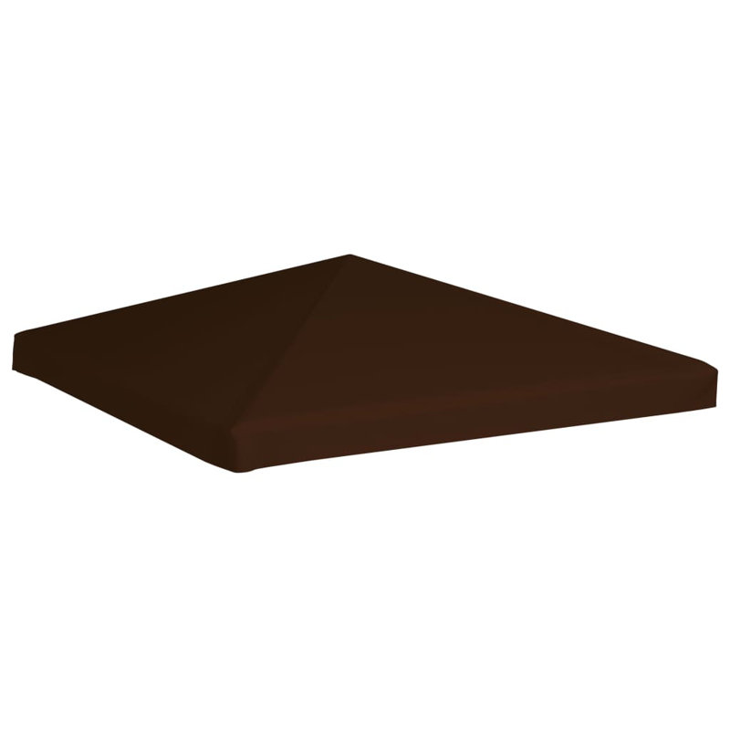 Tuley Dakota Fields Fabric Replacement Canopy for Gazebo, Brown