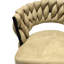 Tabouret de bar 28 po en cuir technique 28 po - Brun-696310879