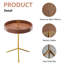 Table d'appoint ronde