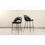 Tabouret de bar rembourré matelassé Ejvind-88133149-115236583