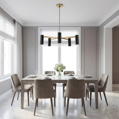 Zentro Five Light Chandelier
