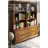 European-Style Vintage Wood Chest For Storage And Floor-Standing Bookcase