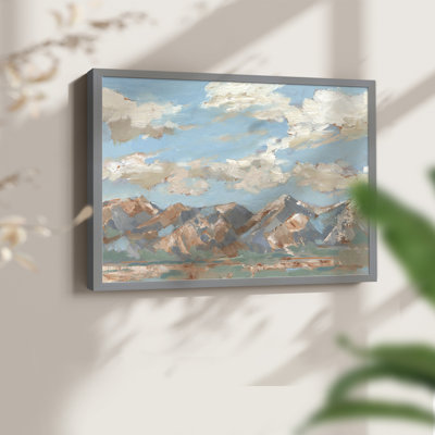 Pastel Western Vista I - reproduction encadrée