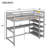 Twin Loft Bed With Desk & Shelves-602105775-602105768