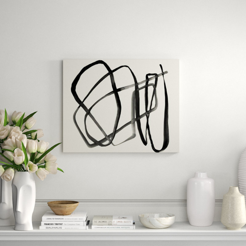 Motion In Lines I Print by Guseul Park, 54" H x 68" W x 1.5" D