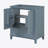 30" Bathroom Vanity without Sink, Base Only, Multi-functional Bathroom Cabinet with Doors and Drawer, Solid Frame and MDF Board-108934094-108934092