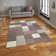 Brooklyn area rug Machine Woven Rectangle Beige/Purple