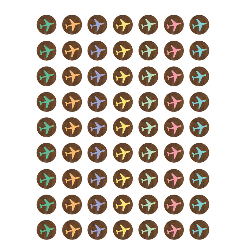 Mini-autocollants de carte