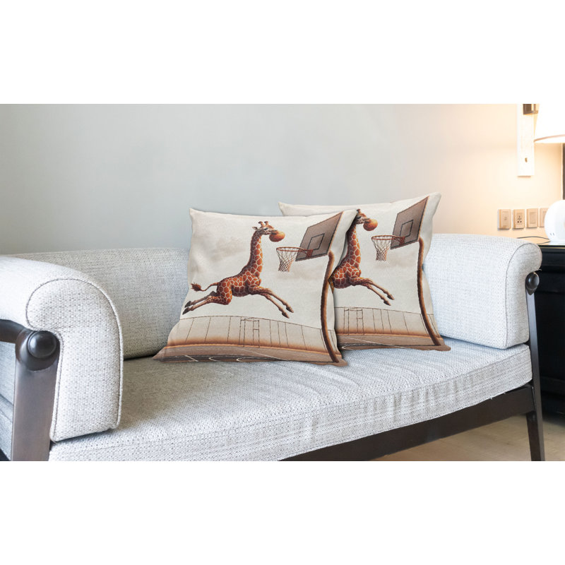 Ensemble de 2 housses de coussin Ambesonne, H 16 po x l 26 po, Rectangle