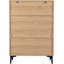 Temeeka 80cm W 5 - Drawer Chest of Drawers-124422519