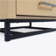 Commode 3 tiroirs, table de chevet avec base en fer Illiopolis-37838374