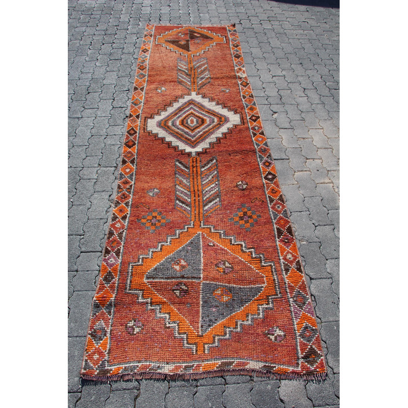 Tapis de couloir turc Herki