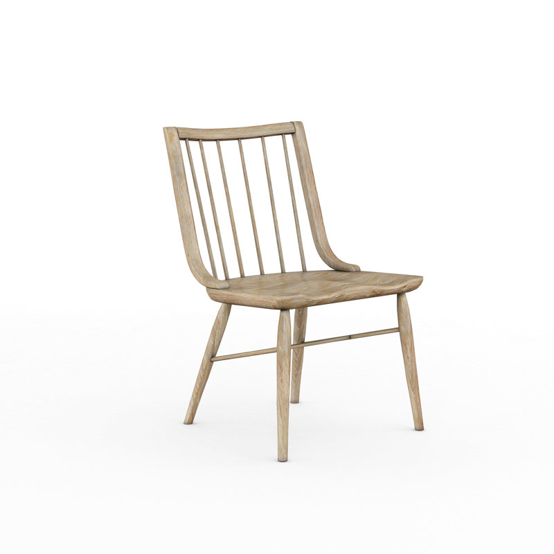Katheryn 18'' H Solid Wood Side Chair, Light Brown