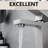 One Handle Bathroom Basin Faucet With Waterfall Flow, Brushed Nickel, Deck-Mounted, Pop Up Drain, Supply Lines, Ceramic Filler, Cartridge Valve Modern Sink Faucet, Spout, Handle, Deck Mounted, Side