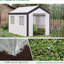 Maison de jardin extérieure 10 pi x 7 pi 7 po Walk-In Greenhouse