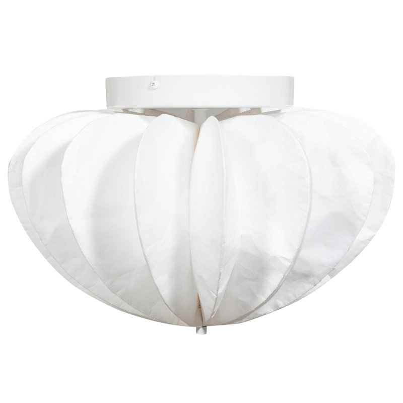 1 - Light Natural Dome Pendant