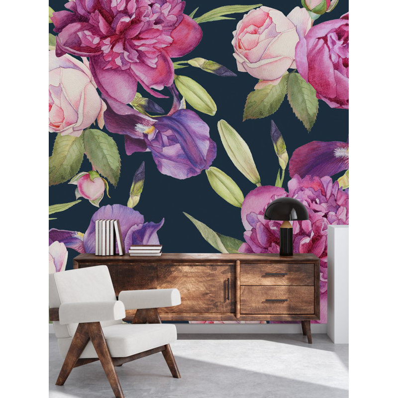 Peel & Stick Wall Mural, 10.42' W x 10.42' L