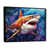 Black Floater Framed