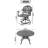5-Piece All-Weather Cast Aluminum Dining Set-1061656441-1061656443
